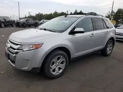 Salvage cars for sale at Denver, CO auction: 2012 Ford Edge SEL