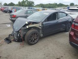 Salvage cars for sale at Glassboro, NJ auction: 2018 Tesla Model 3