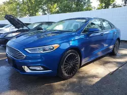 Salvage cars for sale at Bridgeton, MO auction: 2017 Ford Fusion SE