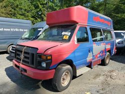 Salvage cars for sale from Copart Waldorf, MD: 2009 Ford Econoline E350 Super Duty Van