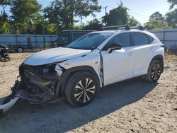 Salvage cars for sale at Hampton, VA auction: 2018 Lexus NX 300 Base