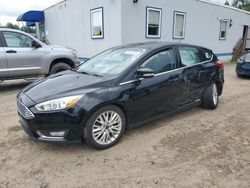 Salvage cars for sale from Copart Lyman, ME: 2017 Ford Focus Titanium