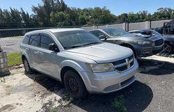 Salvage cars for sale at Orlando, FL auction: 2009 Dodge Journey SE