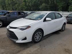 Toyota salvage cars for sale: 2017 Toyota Corolla L