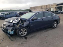 Chevrolet salvage cars for sale: 2016 Chevrolet Malibu LS