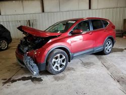 Salvage cars for sale at Lansing, MI auction: 2018 Honda CR-V EXL