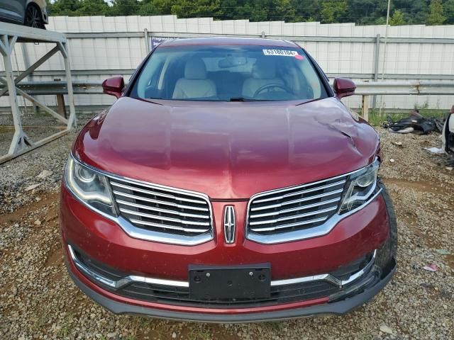 2016 Lincoln MKX Select