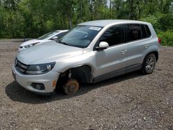 Volkswagen salvage cars for sale: 2012 Volkswagen Tiguan S