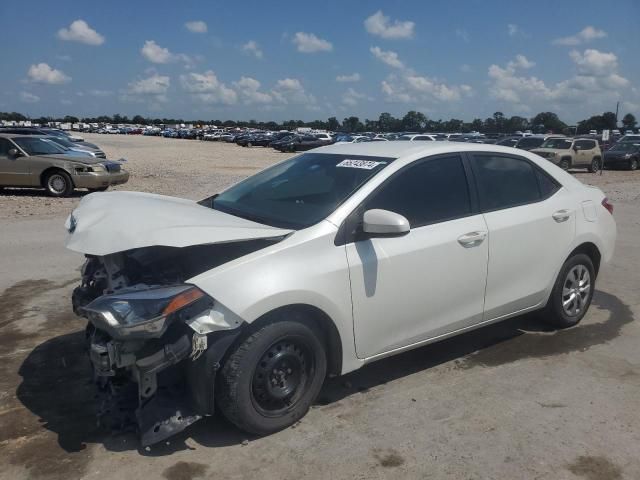 2016 Toyota Corolla ECO