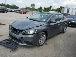 Nissan salvage cars for sale: 2019 Nissan Sentra S