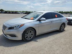 Salvage cars for sale from Copart San Antonio, TX: 2015 Hyundai Sonata SE