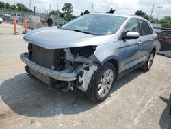 Salvage cars for sale at Bridgeton, MO auction: 2020 Ford Edge Titanium