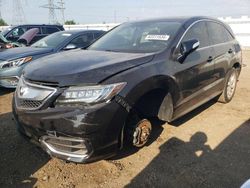 Salvage cars for sale at Elgin, IL auction: 2017 Acura RDX