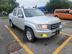 Honda salvage cars for sale: 2009 Honda Ridgeline RTL