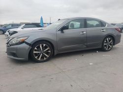 Salvage cars for sale at Grand Prairie, TX auction: 2017 Nissan Altima 2.5