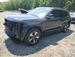 Jeep Vehiculos salvage en venta: 2023 Jeep Grand Cherokee Limited 4XE