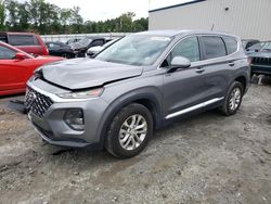 Hyundai salvage cars for sale: 2019 Hyundai Santa FE SE