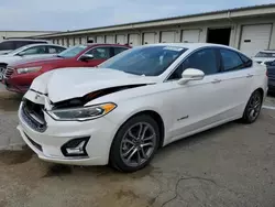 Salvage cars for sale at Louisville, KY auction: 2019 Ford Fusion Titanium