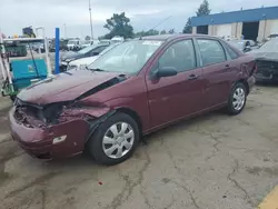 Salvage cars for sale at Woodhaven, MI auction: 2007 Ford Focus ZX4