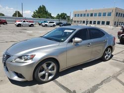 Salvage cars for sale at Littleton, CO auction: 2015 Lexus IS 350