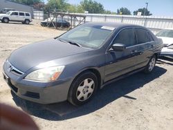 Honda salvage cars for sale: 2006 Honda Accord LX