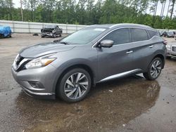 Nissan salvage cars for sale: 2015 Nissan Murano S