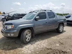 Salvage trucks for sale at Indianapolis, IN auction: 2011 Honda Ridgeline RTL