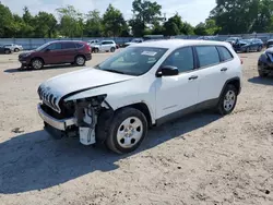 Jeep salvage cars for sale: 2015 Jeep Cherokee Sport