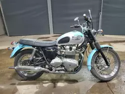 Salvage motorcycles for sale at Columbia Station, OH auction: 2002 Triumph Bonneville