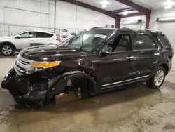 Salvage cars for sale at Avon, MN auction: 2013 Ford Explorer XLT