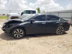 Honda salvage cars for sale: 2017 Honda Accord EXL