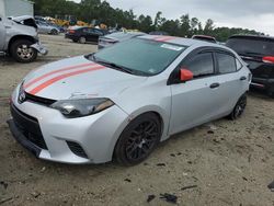 Salvage cars for sale at Hampton, VA auction: 2015 Toyota Corolla L