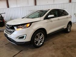 Salvage cars for sale at Lansing, MI auction: 2016 Ford Edge Titanium