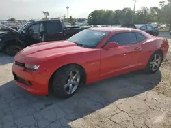 Chevrolet Camaro lt salvage cars for sale: 2015 Chevrolet Camaro LT