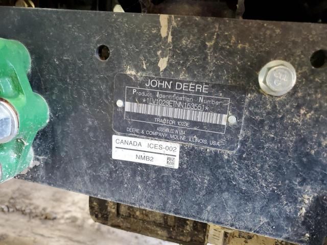 2022 John Deere 1023E