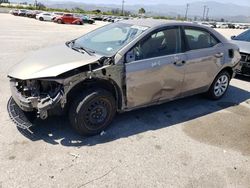 Salvage cars for sale at Van Nuys, CA auction: 2015 Toyota Corolla L