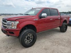 Vehiculos salvage en venta de Copart Houston, TX: 2018 Ford F150 Supercrew