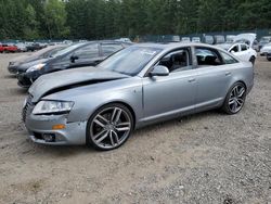 Salvage cars for sale from Copart Graham, WA: 2011 Audi A6 Prestige