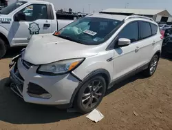 Salvage cars for sale from Copart Brighton, CO: 2015 Ford Escape Titanium