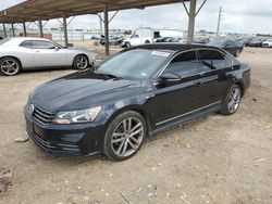 Salvage cars for sale at Temple, TX auction: 2017 Volkswagen Passat R-Line