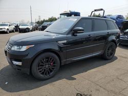 Salvage cars for sale at Denver, CO auction: 2016 Land Rover Range Rover Sport SC