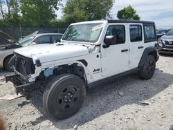 Vehiculos salvage en venta de Copart Cicero, IN: 2022 Jeep Wrangler Unlimited Sport