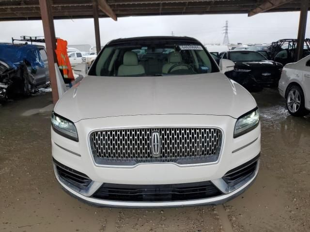 2019 Lincoln Nautilus Reserve