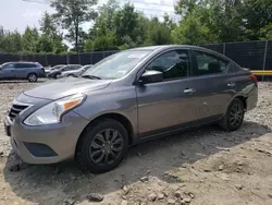 Salvage cars for sale at Waldorf, MD auction: 2019 Nissan Versa S