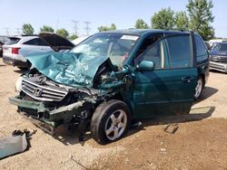 Honda Odyssey exl salvage cars for sale: 2002 Honda Odyssey EXL