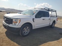 Salvage cars for sale at North Las Vegas, NV auction: 2021 Ford F150 Supercrew