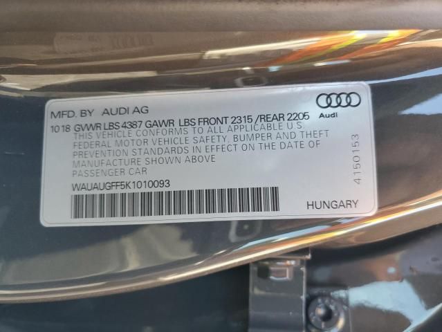 2019 Audi A3 Premium