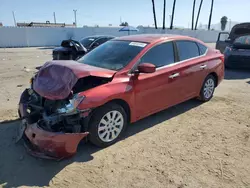 Salvage cars for sale at Van Nuys, CA auction: 2017 Nissan Sentra S