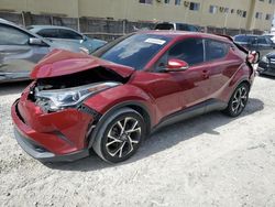 Toyota salvage cars for sale: 2019 Toyota C-HR XLE