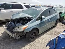 Salvage cars for sale from Copart Corpus Christi, TX: 2015 Toyota Prius